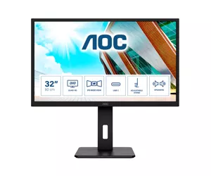 AOC Q32P2CA монитор для ПК 80 cm (31.5") 2560 x 1440 пикселей 2K Ultra HD LED Черный