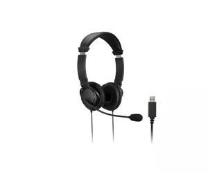 Kensington Classic USB-A Headset mit Mikrofon und Lautstärkeregler
