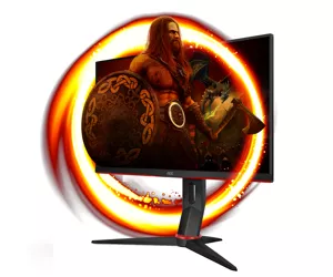 AOC 24G2SU/BK computer monitor 60.5 cm (23.8") 1920 x 1080 pixels Full HD Black, Red