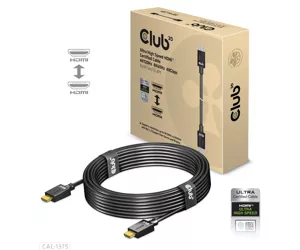 CLUB3D Ultra High Speed HDMI™ Certified Cable 4K120Hz 8K60Hz 48Gbps M/M 5m/16.4ft