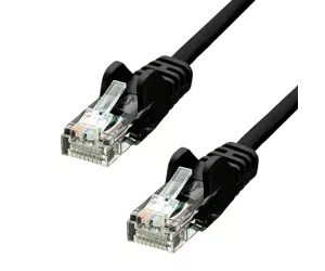 ProXtend CAT5e U/UTP CCA PVC Black 7M