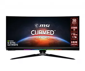 MSI Optix MEG381CQR PLUS 95.2 cm (37.5") 3840 x 1600 pixels UltraWide Quad HD+ LCD Black