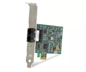 Allied Telesis 100FX Desktop PCI-e Fiber Network Adapter Card w/PCI Express, Federal & Government