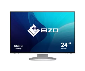 EIZO FlexScan EV2485-WT LED display 61.2 cm (24.1") 1920 x 1200 pixels WUXGA White