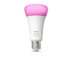 Philips Hue White and colour ambience A67 – E27 smart bulb – 1600
