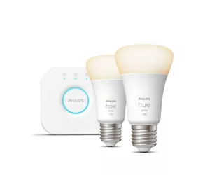 Philips Hue White Starter kit: 2 E27 smart bulbs (1100)