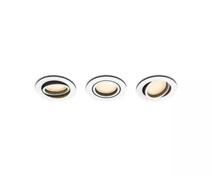 Philips Hue White ambience 3-pack Milliskin recessed spotlight