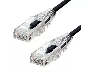 ProXtend Ultra Slim CAT6 U/UTP CU LSZH Ethernet Cabe Black 1.5M