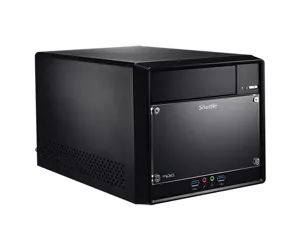 Shuttle XPC cube Barebone SH510R4 - S1200, Intel H510, 1xDP, 1xHDMI, 1x LAN, 1x 5.25" ODD, 2x 3.5" HDD bays