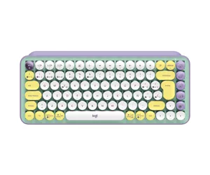 Logitech POP Keys Wireless Mechanical Keyboard With Emoji Keys