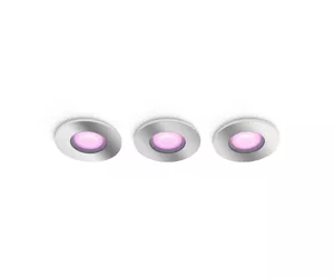 Philips Hue White and colour ambience Süvistatud kohtvalgusti Centura, kolmene komplekt