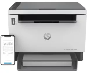 HP LaserJet Tank MFP 1604w Printer, Black and white, Printer for Business, Print, copy, scan, Scan to email; Scan to PDF
