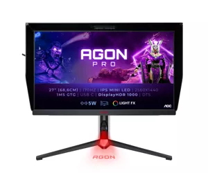 AOC AG274QXM computer monitor 68.6 cm (27") 2560 x 1440 pixels Quad HD LED Black, Red