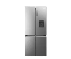 Haier Cube 83 Serie 7 HCW7819EHMP dviduris šaldytuvas-šaldiklis Pastatomi 536 L E Platina, Nerūdijančiojo plieno