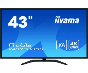 iiyama ProLite X4373UHSU-B1 computer monitor 108 cm (42.5") 3840 x 2160 pixels 4K Ultra HD Black