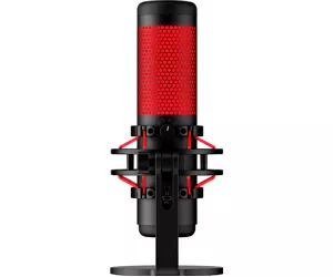 HyperX QuadCast Raudona Kompiuterio mikrofonas