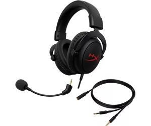 HyperX „ Cloud Core“ žaidimų ausinės (juodos)