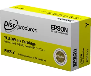 Epson Discproducer Ink Cartridge, Yellow (MOQ=10)