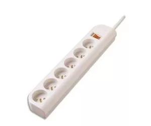 Belkin E-Series 6 Socket, 1-Metre SurgeStrip
