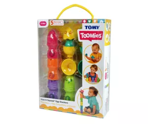 Tomy Toomies Hide & Squeak Egg Stackers