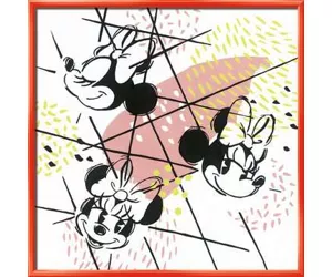 Ravensburger Minnie Style Ciparbildes krāsošanas komplekts