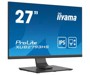 iiyama ProLite XUB2793HS-B4 kompiuterio monitorius 68,6 cm (27") 1920 x 1080 pikseliai „Full HD“ LED Juoda