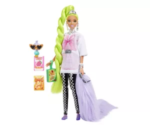 Barbie Neongroen Haar