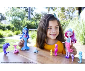 Royal Enchantimals Sedda Seahorse Family