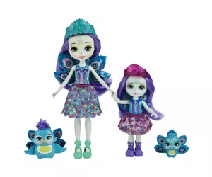 Enchantimals Patter Peacock & Flap Pierapeacock & Feather Dolls