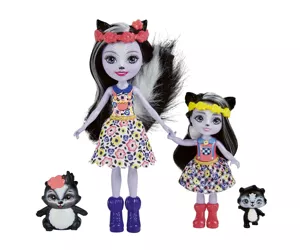 Enchantimals Sage Skunk & Caper Sabella Skunk & Stiper